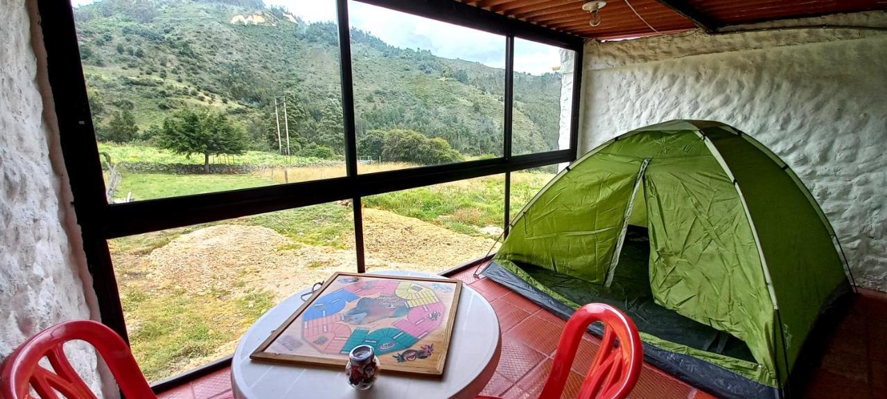 Hospedaje Y Camping Del Rio Монги Экстерьер фото
